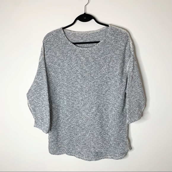 American Apparel Reversible Easy Sweater Grey O/S - Picture 4 of 14